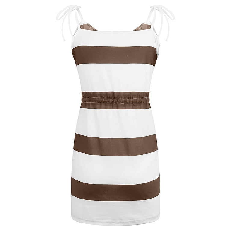 chinese dress ladies Tenna Tie Waist Striped Dress  RubyClaire Boutique