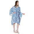 thumbnail image 2 of Moomaya Printed Short Kaftan For Women Kimono Swimwear Cover-Up Beach Caftan, 2 of 7