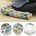 thumbnail image 2 of Meditation Pillow for Sitting, Boho Floor Cushion, Dutch Velvet Cushion for Yoga and Relaxation, Square Floor Pillow 22'' x 22'', 2 of 7