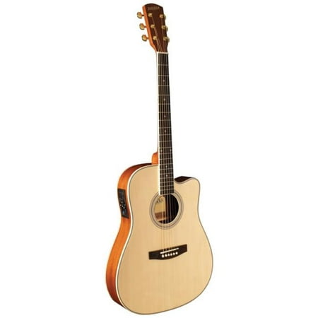 Indiana I-TB2N Thin Body Acoustic Electric Guitar,