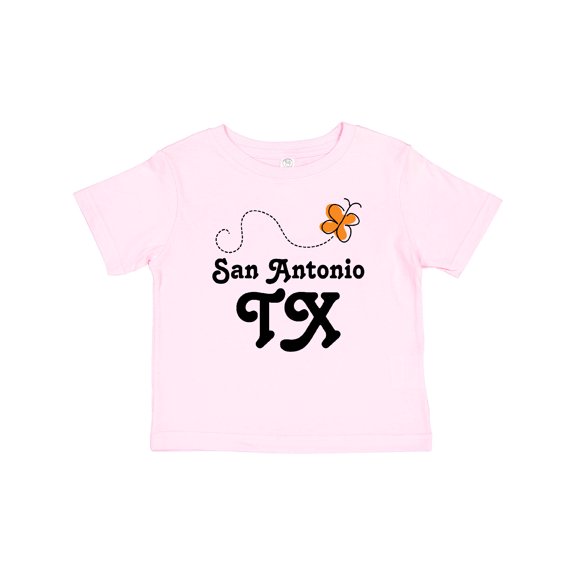 Inktastic San Antonio Texas Butterfly Girls Baby T-Shirt