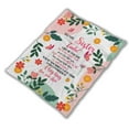 thumbnail image 4 of Kantaco Personalized Sister Blanket, To My Sister Blanket, Sister Blankets, Custom Name Blanket, Blankets For Sister, Sisters Gifts From Sister, Birthday Gift For Sister, Gifts For Sister, 4 of 8