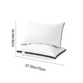 thumbnail image 3 of Chmadoxn Pillow Home Pillow Core Dormitory Student Adult Special Thick Neck Protection High Pillow Bedroom Pillow Comfortable And Soft Pillow Suitable For Bedding Polyester pillows, 3 of 7
