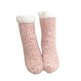 thumbnail image 5 of Dyfzdhu Women Floor Socks Adult Snow Socks Sleep Socks Carpet Socks Autumn And Winter Home Warm Thickened Plush Slippers Socks, 5 of 5
