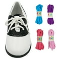 thumbnail image 3 of Saddle Shoes Oxford 50's style Sock Hop for Kids with Bonus Pack of Laces, US1, 3 of 7