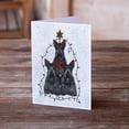 thumbnail image 2 of Scottie Christmas Family Tree Greeting Cards and Envelopes Pack of 8, 2 of 2