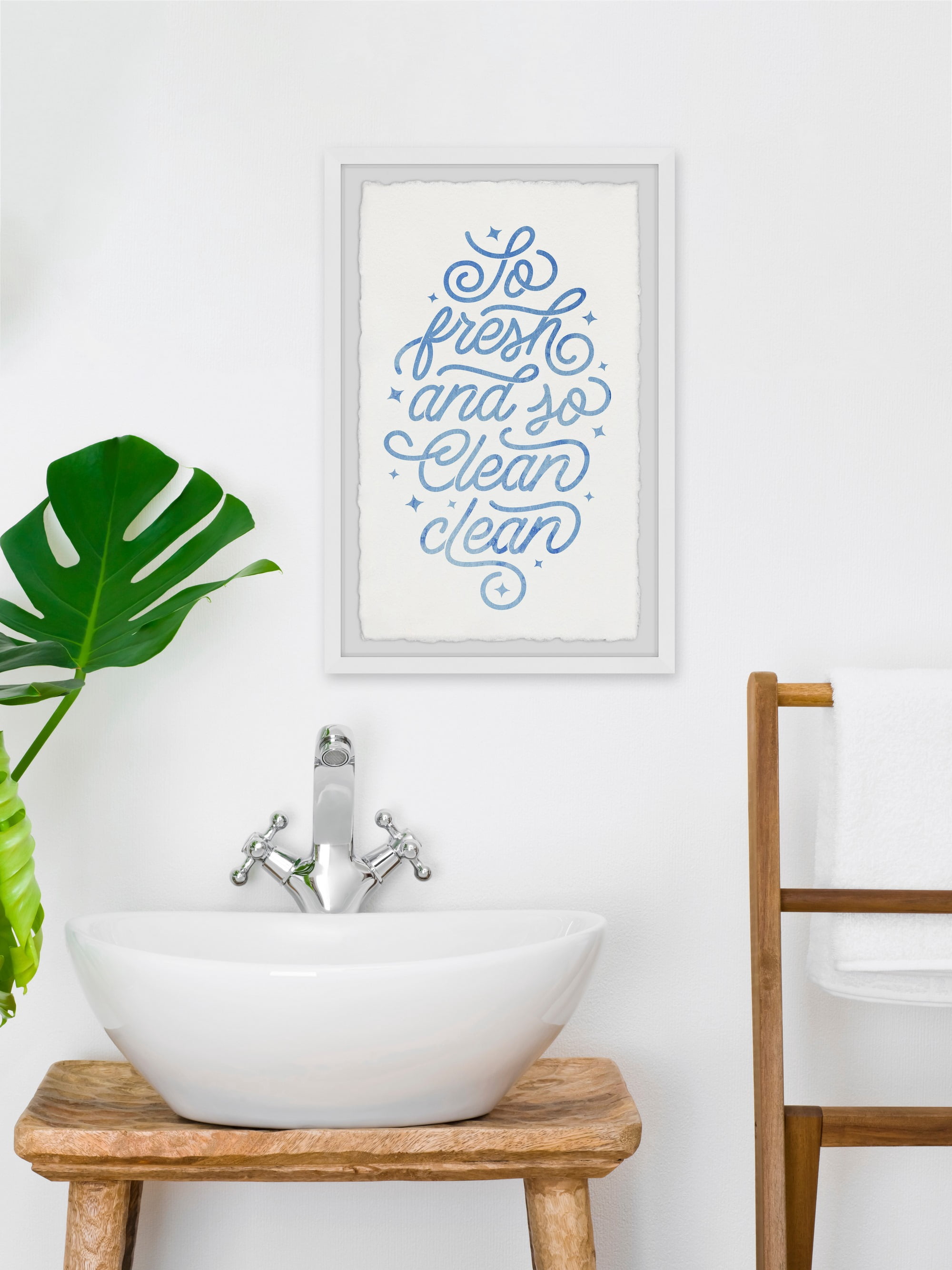 Marmont Hill Clean and Fresh Framed Wall Art