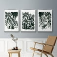 thumbnail image 5 of Ink Jungle I - Framed Premium Gallery Wrapped Canvas L Frame 3 Piece Set - Ready to Hang, 5 of 9