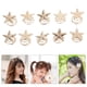 thumbnail image 5 of 10 horquillas en espiral para el pelo de novia, para boda, con forma de estrella, accesorios decorativos para el cabello para mujeres y niñas., 5 of 7