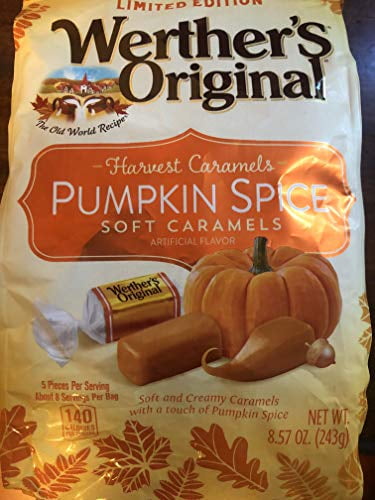 Original Pumpkin Spice Soft Caramels Limited Edition 8.57Oz