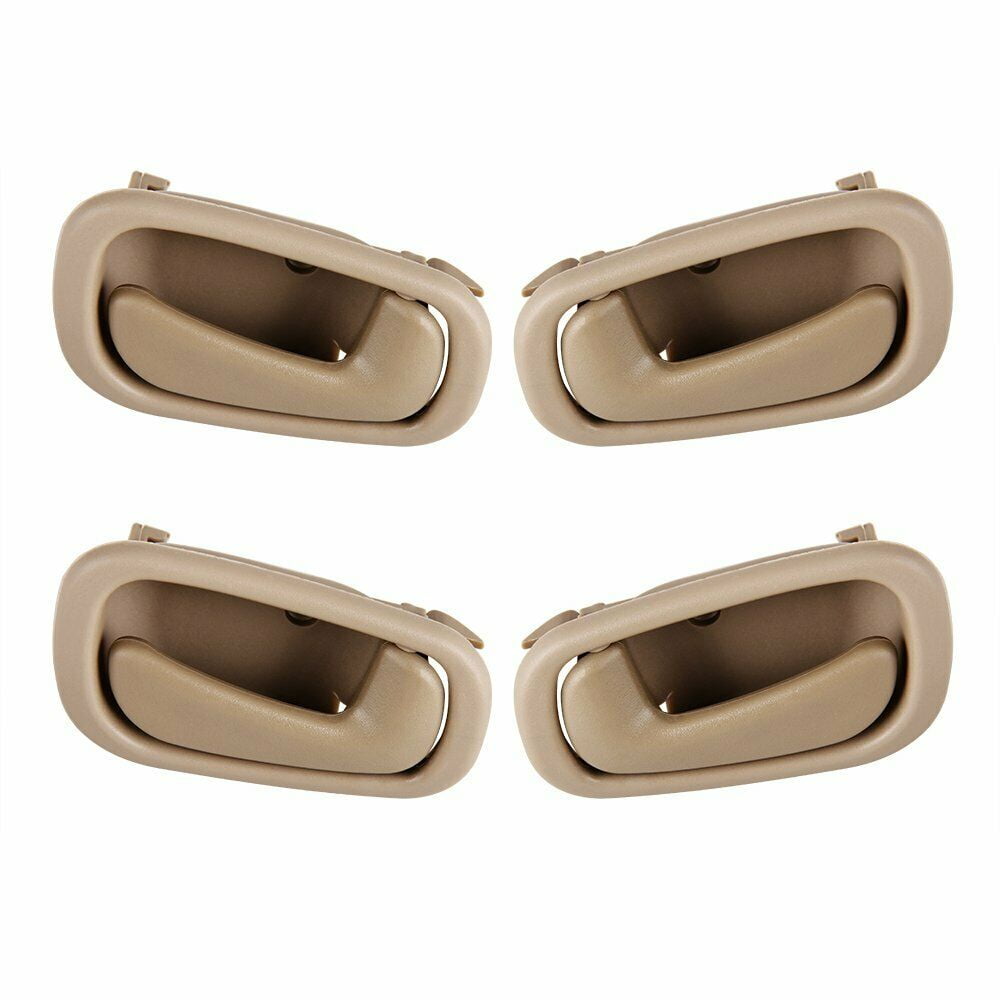 Interior Inner Inside Door Handles Beige 2x Left 2x Right For Toyota