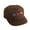 Coffee, variant on Kids Dinosaur Flat Bill Baseball Cap Adjustable Snapback Cartoon Sun Hat Size:2-8 Years