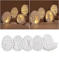 thumbnail image 4 of Molde Yeso Resina Silicona Moho Pascua Lámpara Conejo Silueta Bricolaje, 4 of 9