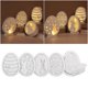 thumbnail image 4 of Molde Yeso DIY Base Vela Pascua Hueco Lámpara Conejo Silueta, 4 of 9