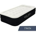 King Koil Luxury Air Mattress 16in Twin with Builtin Pump for Home
