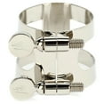 thumbnail image 2 of Bonade Tenor Saxophone Ligatures and Caps Nickel - Inverted - Ligature Only, 2 of 2