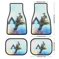thumbnail image 2 of Apex Legends Lifeline Print Car Mats Set 4-Piece All Weather Front & Rear Mats Car Floor Carpet Protector Mat for Most Car, 2 of 8