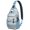 Geometric Nord, variant on Geometric Nordic Style Sling Backpack Lightweight Travel Crossbody Bag with Layered Storage for Hiking and Commuting