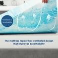 thumbnail image 5 of Twin Mattress Topper,2 inch Gel Infused Memory Foam Mattress Topper, CertiPUR-US Certified - Twin, 5 of 9