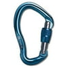 Omega Pacific Five-O Locking Gate Carabiner - Blue Frame