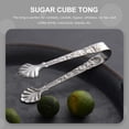 thumbnail image 5 of FELTECHELECTR 1Set Sugar Cube Tongs For Tea Rose Embossed In Stainless Steel Ideal For Garden Parties, 5 of 8