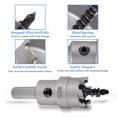 thumbnail image 3 of HSHDLDF 7/8" 22mm Carbide Hole Saw Heavy Duty Hole Cutter for Stainless Steel, 3 of 7