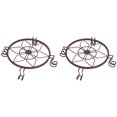 thumbnail image 4 of Porte-fleurs, 2pcs Robuste Pot Métal Usine Stand Résistant Pot Titulaire Conception de Classe Mondiale, 4 of 14