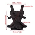thumbnail image 5 of Waterproof Baby Carrier for Water & Land Use, Soft Breathable Toddler Front Carry Sling, Easy Wear Infant Holder for Pool, Water Park, Indoor & Outdoor Daily Use, 5 of 10