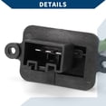 thumbnail image 3 of Resistor del motor del soplador HVAC Unique Bargains No.46721165 para Fiat Punto 176 1993-1999, 3 of 6