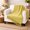 Lime, variant on Fennco Styles Modern Blue Waffle Knit Throw, 50" x 60"