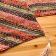 thumbnail image 4 of Coofit Table Runner Ethnic Tassel Decor Party Table Runner Home Decor for TV Cabinet, 4 of 6