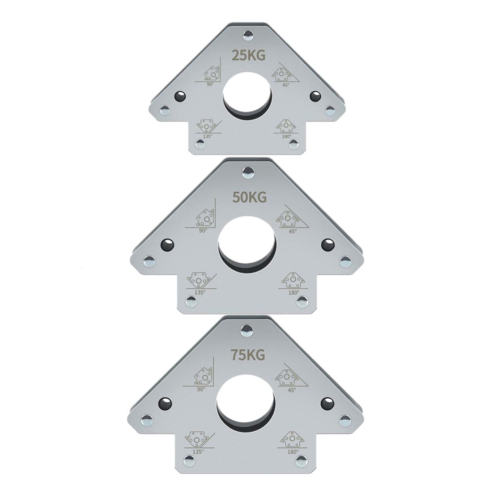 Équerre Magnétique De Soudure 3 Pouces (76 Mm) - Aimant Puissant, Protection Nylon