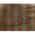 thumbnail image 4 of oneOone Georgette Viscose Fabric Geometric Block Printed Fabric 1 Yard 42 Inch Wide, 4 of 4