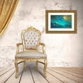thumbnail image 3 of Finch, Sheila 24x17 Gold Ornate Wood Framed with Double Matting Museum Art Print Titled - Coastal Cloudscape, 3 of 4