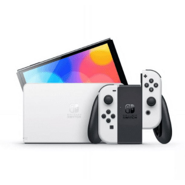 Refurbished Nintendo HEGSKAAAA OLED w/ White Joy-Con White