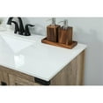 thumbnail image 4 of 32 inch single bathroom vanity in natural oak, 4 of 8