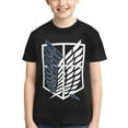 thumbnail image 5 of Attack On Titan Kids T-Shirt 3d Printed Graphic T-Shirts Boys And Girls Short Sleeve Shirts For Youth Kids X-Small, 5 of 7