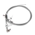 thumbnail image 2 of Transmission Stainless Braided Gearbox Insertion Cable Kit Fit for Chrysler, 2 of 5