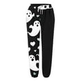 thumbnail image 4 of WILLBEST Pantalones Casuales para Mujer, Cómodos Pantalones Deportivos con Estampado de Halloween, Cintura Elástica Suave, Ideales para Uso Diario y Relajación 4 Chica, 4 of 4