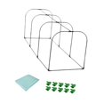 thumbnail image 4 of koolsoo Mini Greenhouse for Indoor Plants, Portable Indoor Plant Stand, Warm Plant Greenhouse, Garden Greenhouse for Patio, Fruit, Flowers 150cmx55cmx50cm, 4 of 8