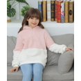 thumbnail image 6 of Sherrylily Girls Fuzzy Fleece Hoodies Sweatshirt Casual Loose Pullover with Pockets 4-15 Years, 6 of 7