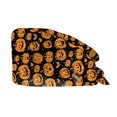 thumbnail image 2 of Fun Halloween Working Cap Scrub Cap with Sweatband Adjustable Unisex Men Women Tie Back Hat Nurse Surgical Caps, 2 of 5