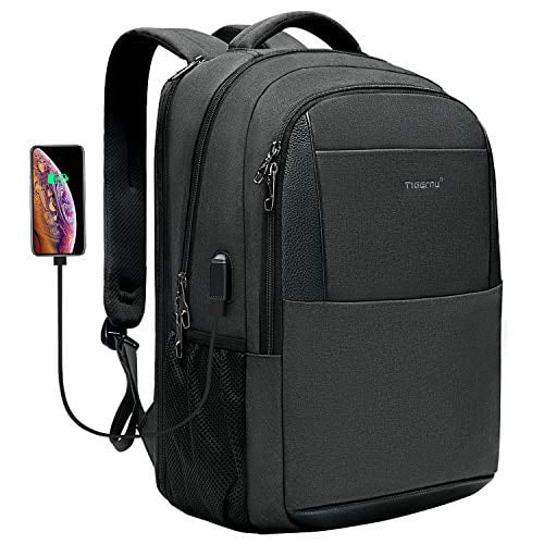 Picano 15.6'' Waterproof Anti-theft Laptop Notebook Backpack Bag USB Charge Port 