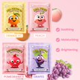 thumbnail image 3 of Mascarillas faciales, kit de cuidado de la piel evpct Kaely, paquete de 12 unidades Fruit Kids, 3 of 7