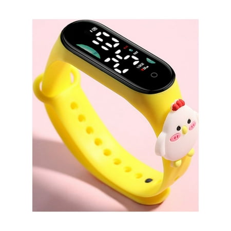 New for Fall! HIMIWAY Sweatshirt Dress Electronic Wristwatches for Children Durable and Shockproof Smartwatch for Adventurous Kids LED Electronic Waterproof Watch
