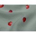 thumbnail image 4 of oneOone Tissu Jersey Viscose Imprimé Fraise par Yard 60 Pouces de Large, 4 of 4