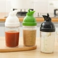thumbnail image 6 of geerera 7oz Salad Dressing Shaker Bottle, BPA-Free Dressing Mixer & Dispenser with Dripless Pour, Soft Grip, for Kitchen, Restaurants, Meal Prep, 6 of 7