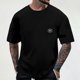 thumbnail image 2 of Camiseta informal de alta elasticidad para hombre: tejido transpirable de secado rápido para el verano, con corte recto y diseño moderno., 2 of 8
