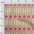thumbnail image 1 of oneOone Cotton Poplin Fabric Geometric Ikat Printed Fabric 1 Yard 42 Inch Wide, 1 of 4