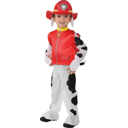 PAW Patrol Marshall Costume for Toddler Boys, Size 3-4T, With Jumpsuit and More